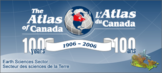 The Atlas of Canada 100 year anniversary web banner 