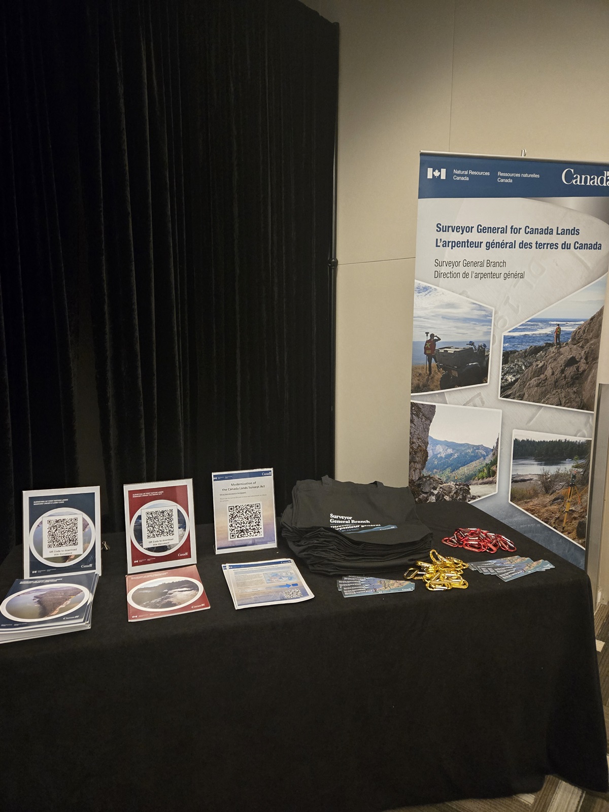Display from the First Nation Land Governance Registry Session at Grey Eagle on Tsuut’ina Nation (Calgary) held on February 5–6, 2025.
