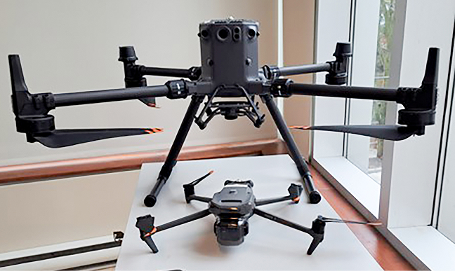 Two drones
