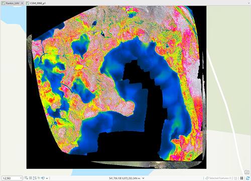 Drone thermal images