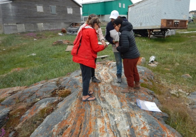 Simeonie Voisey and Lu-Ann Saumik