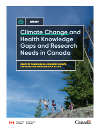 Cover page: Health of Canadians in a Changing Climate