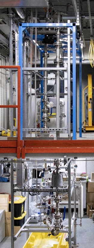 Gas-lift liquid metal loop