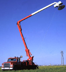 Photograph of a ground-based sensor