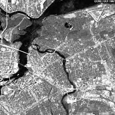 black and white image