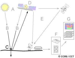 Reach and interact with the Earth's surface